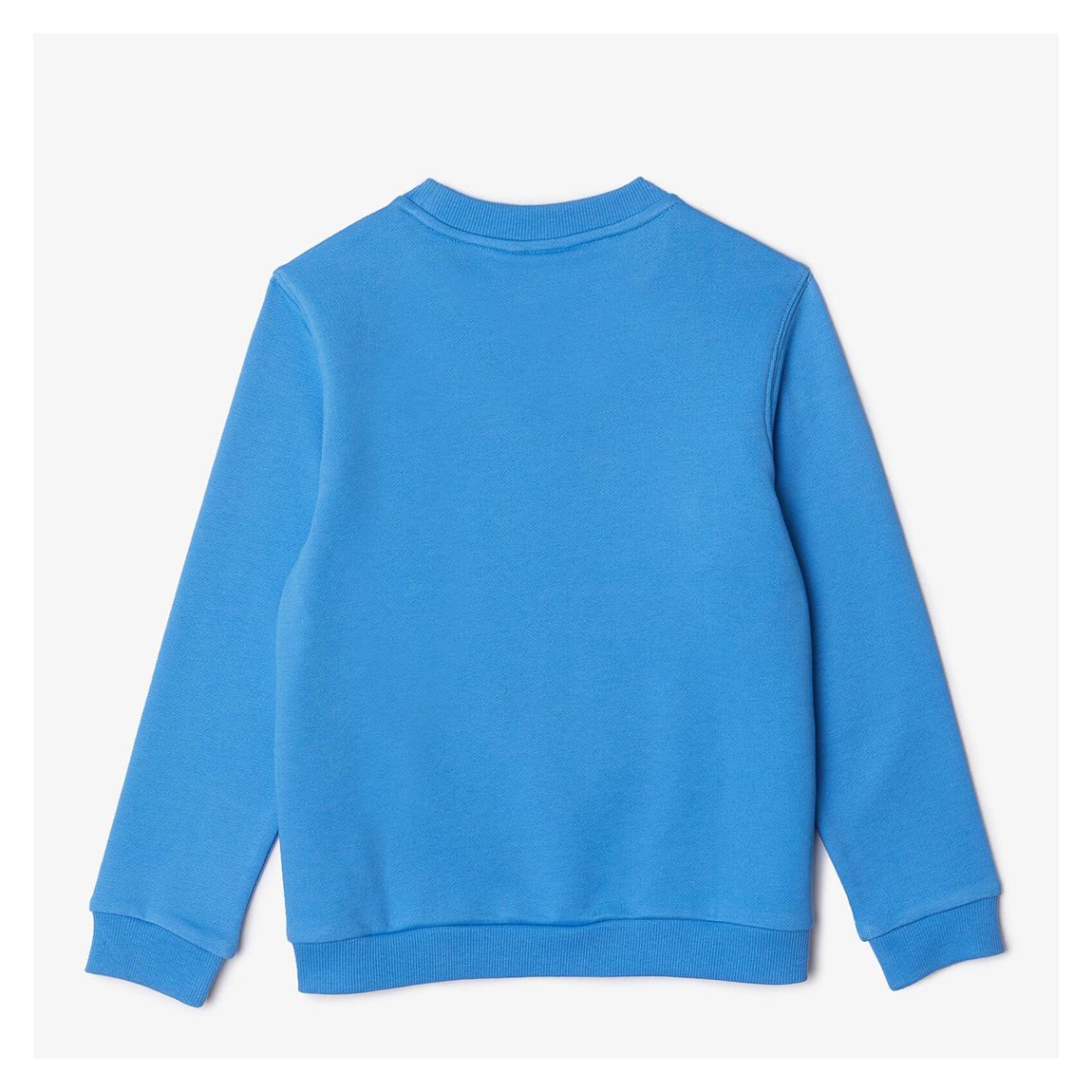 Baby Boy's Blue Crew Neck Cotton Blend Sweatshirt main product photo