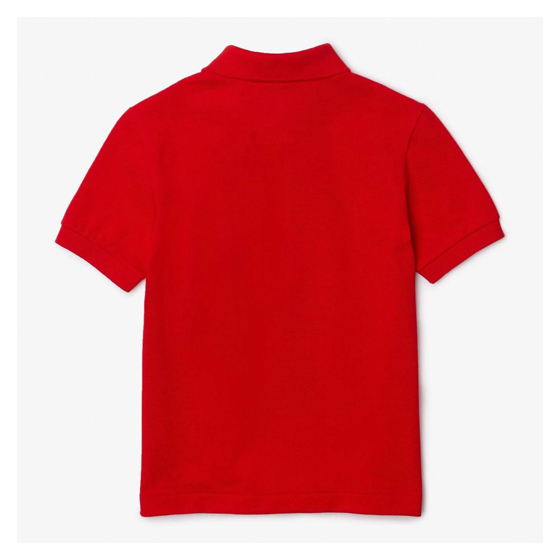 Kid Boy's Red Cotton Polo Shirt main product photo