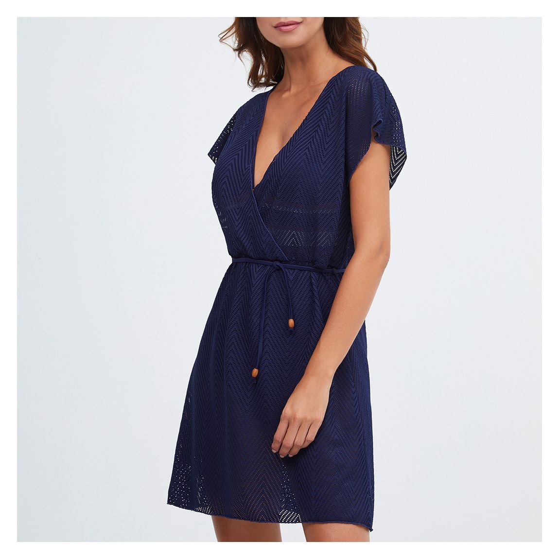 Navy Isola Dress main product photo