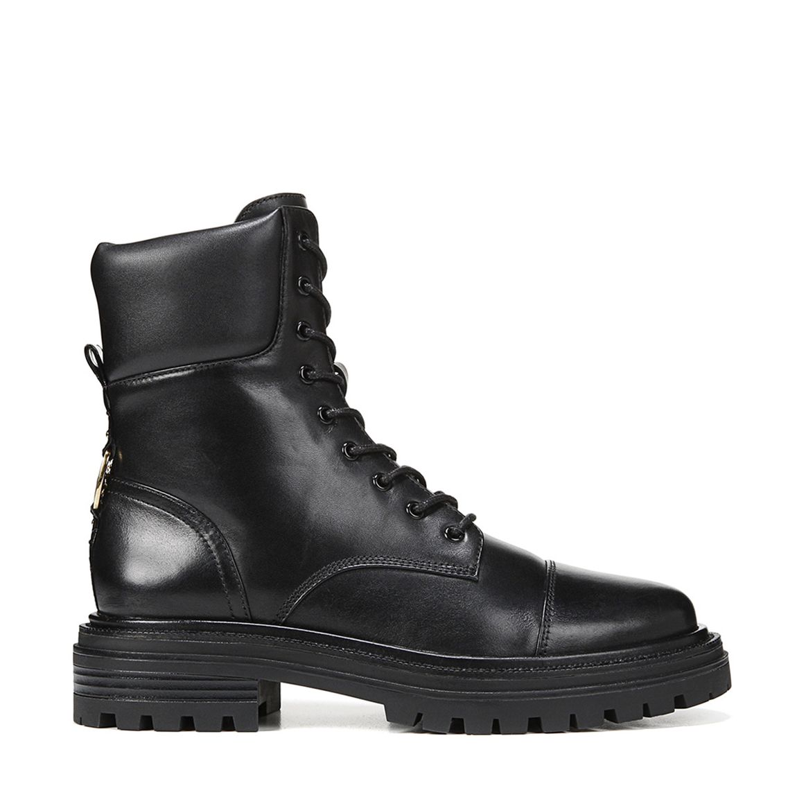 Black Aleia Lace Up Ankle Boots main product photo