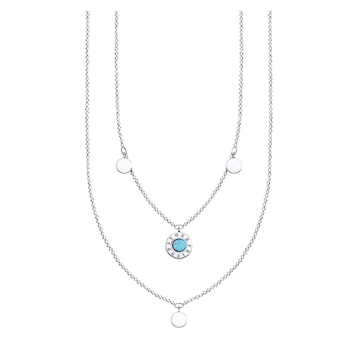 Silver You & Friends Necklace main product photo