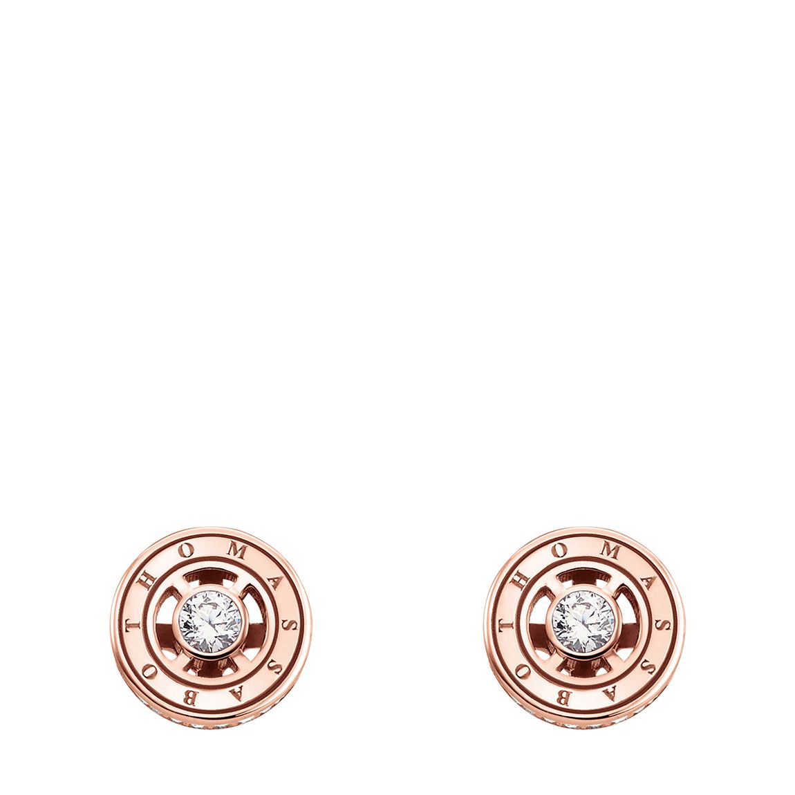 Rose Gold Sterling Silver Studs main product photo