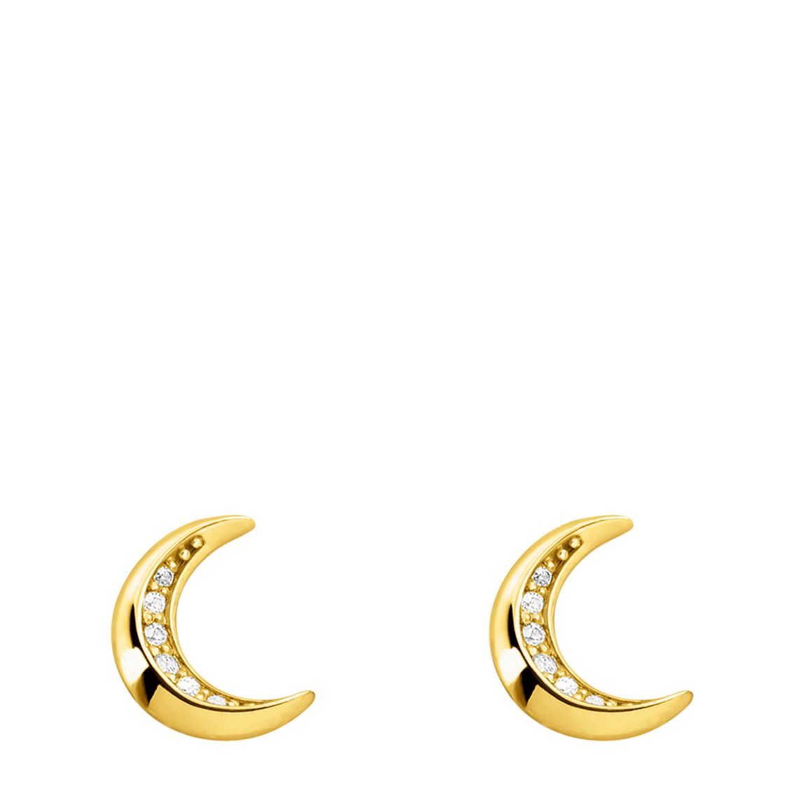 White You & Friends Ear Studs main product photo