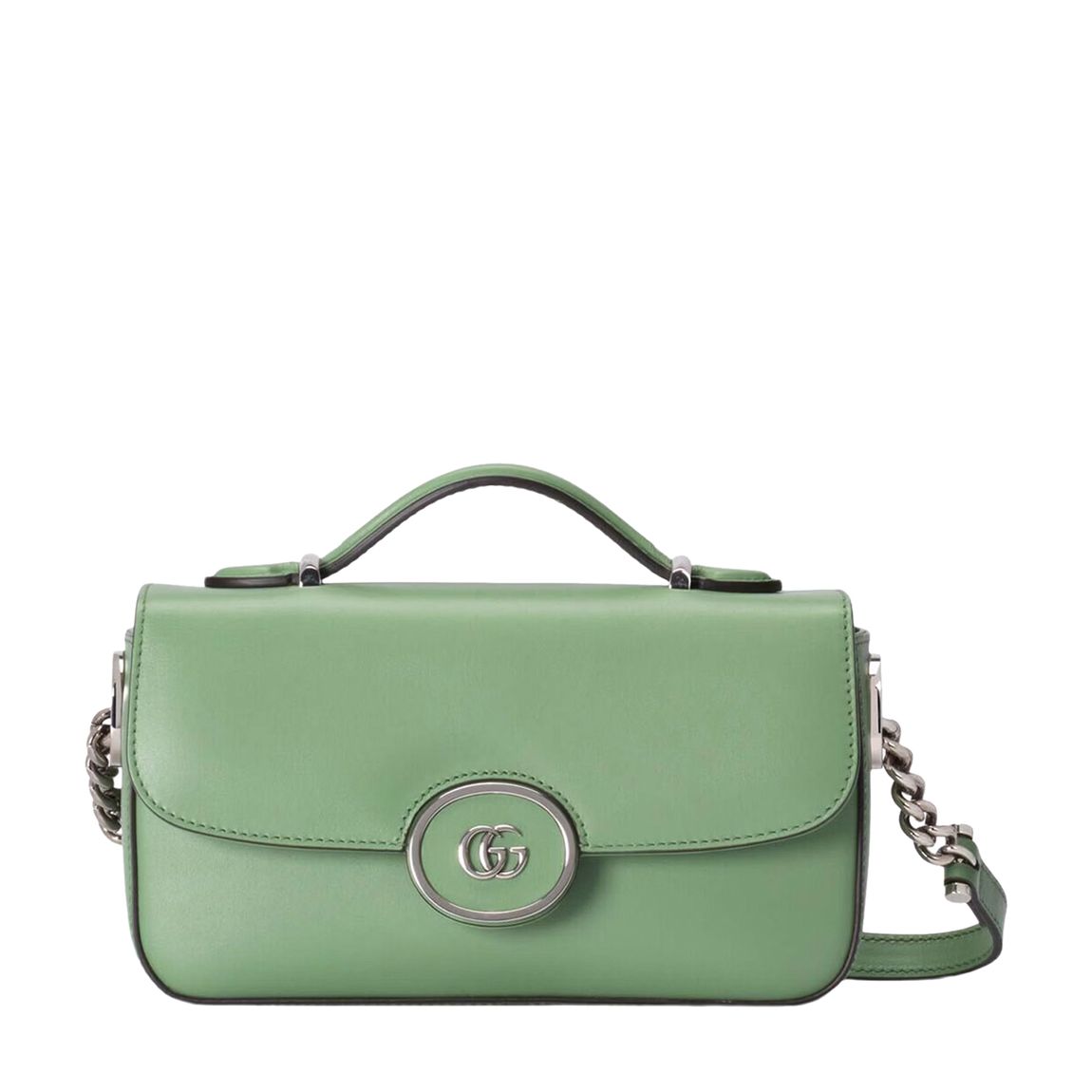 Light Green Petite GG Mini Shoulder Bag main product photo