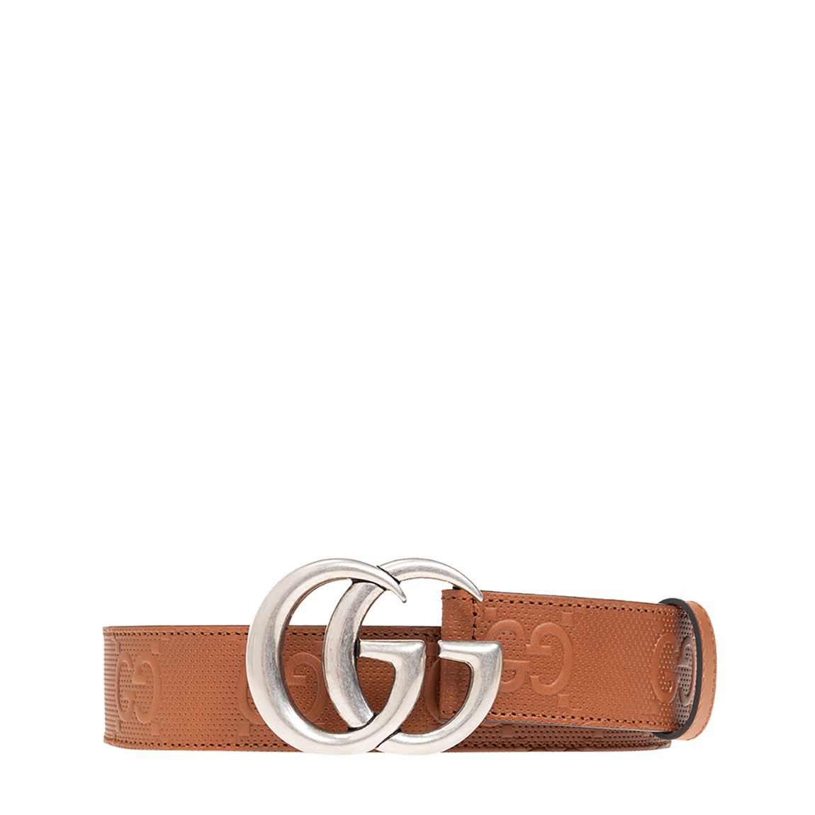 Brown GG Marmont Thin Belt main product photo