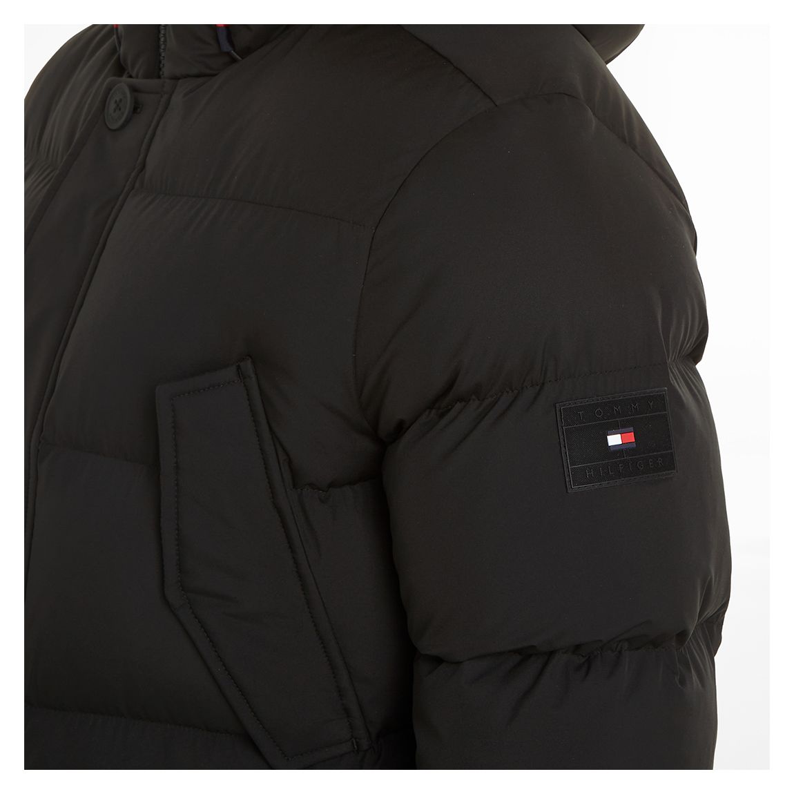 Black Essential Rockie Parka Jacket main product photo