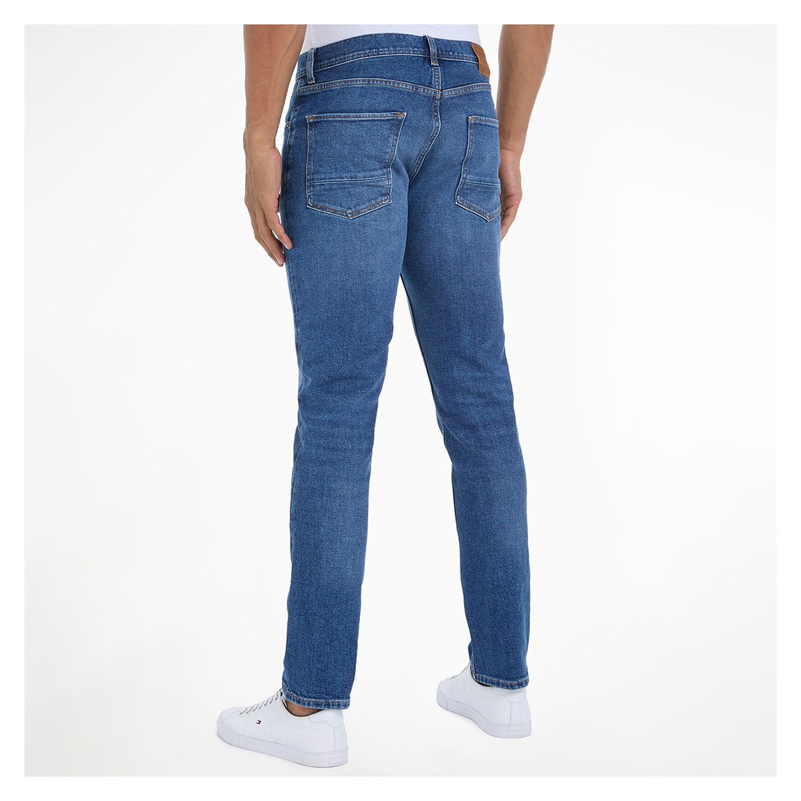 Blue Denton Straight Jeans main product photo