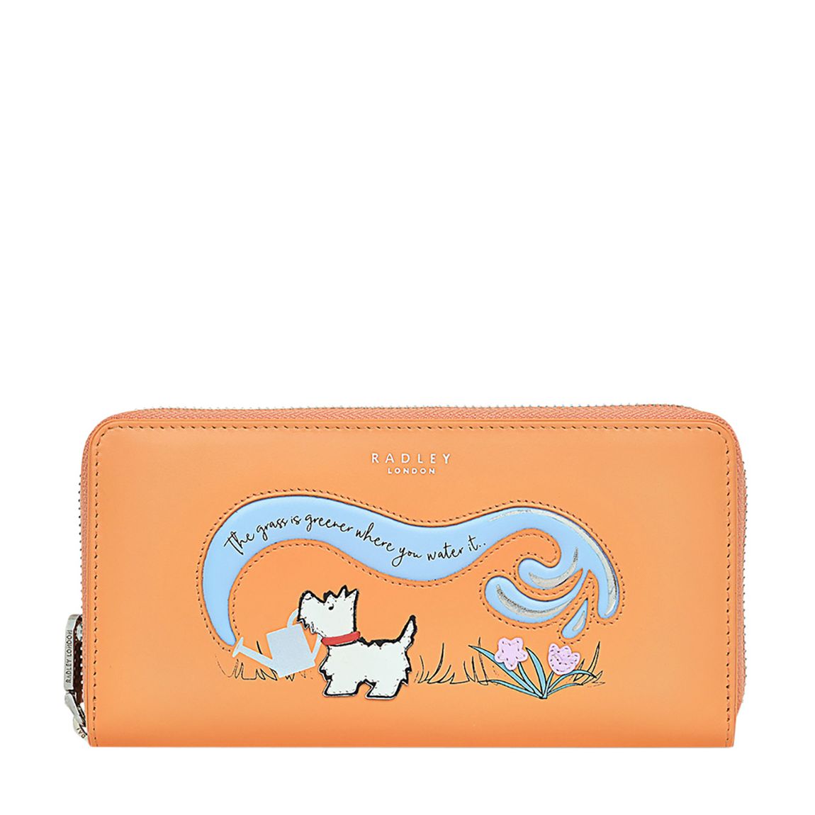 Apricot The Grass Is Greener The Grass Is Greener Large Zip Purse main product photo