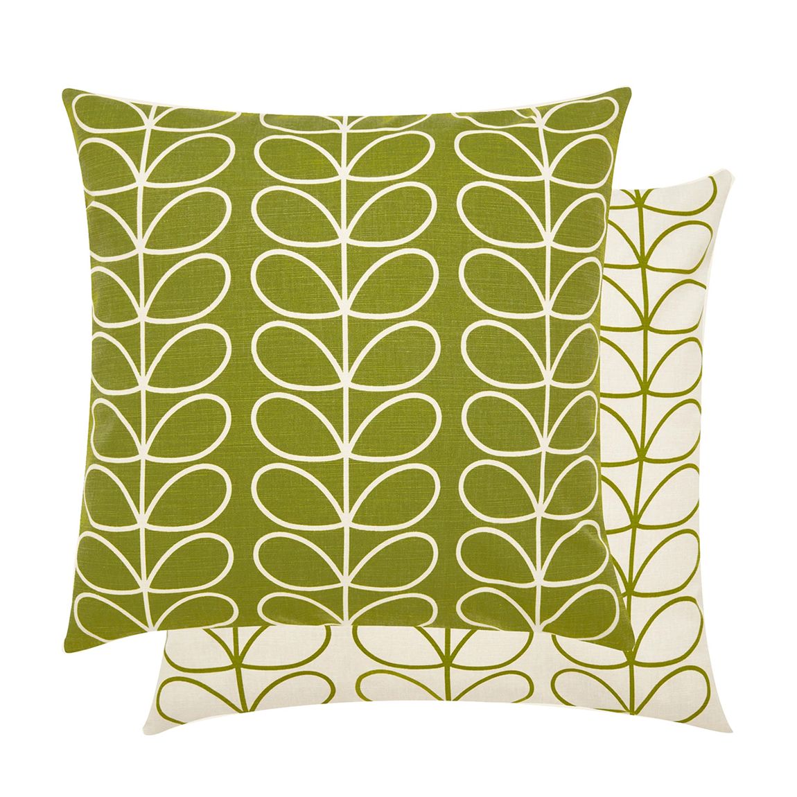 Linear Stem Pear Feather Cushion, 50x50cm main product photo