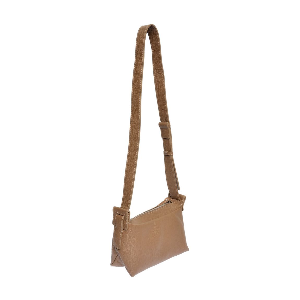 Roberta M Grey Crossbody Bag main product photo