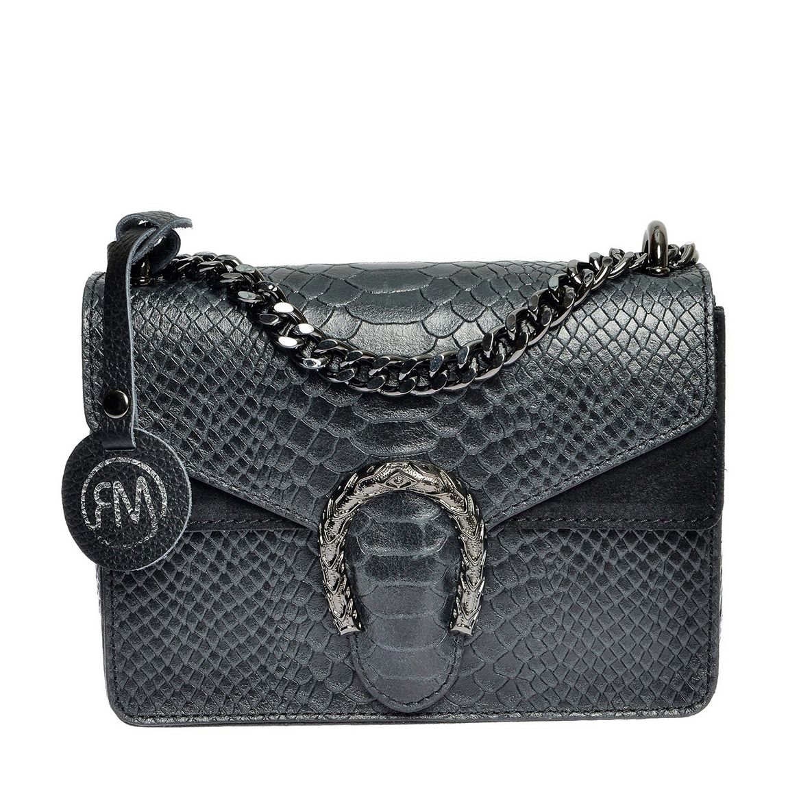 Roberta M Black Shoulder Bag main product photo