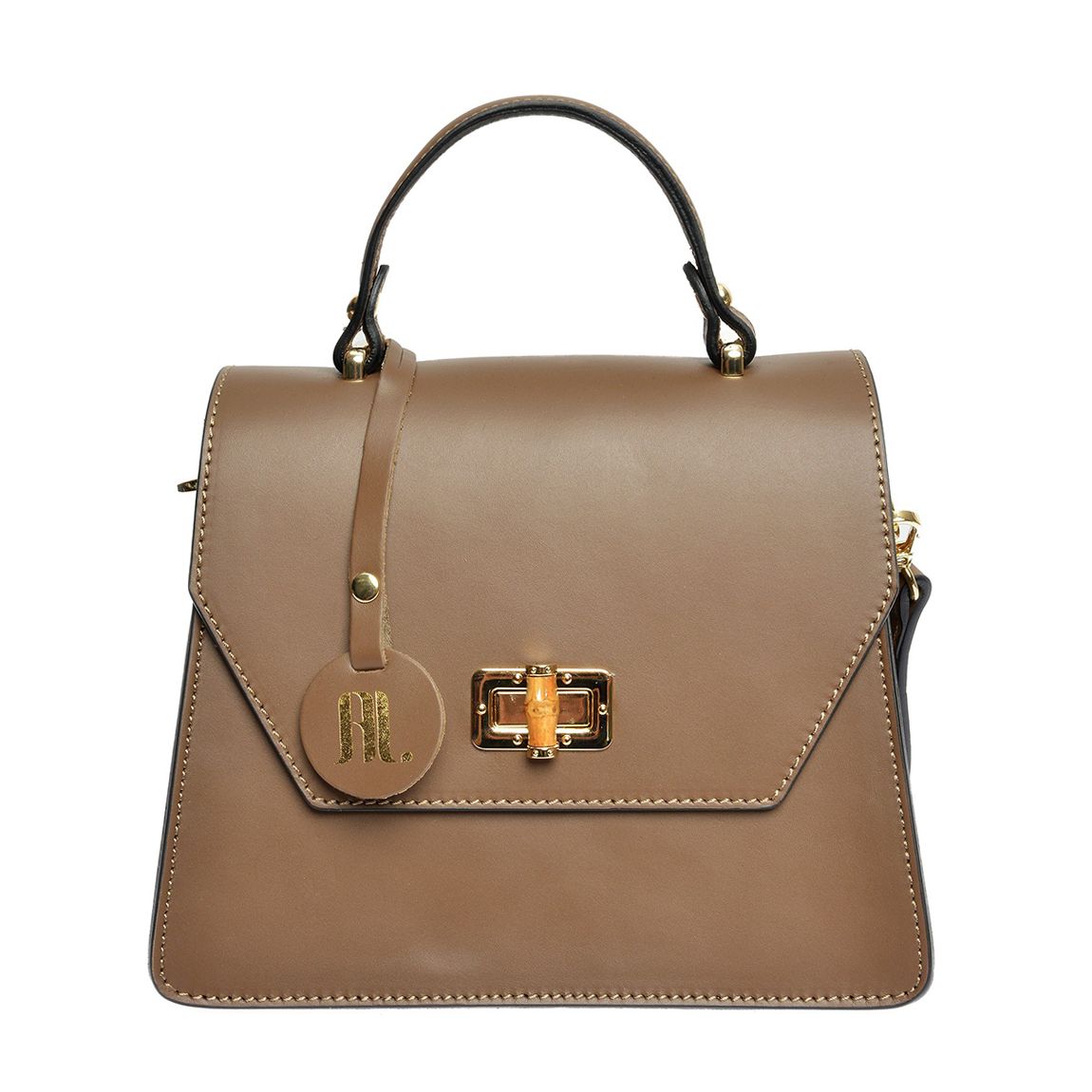 Anna Luchini Brown Handbag main product photo