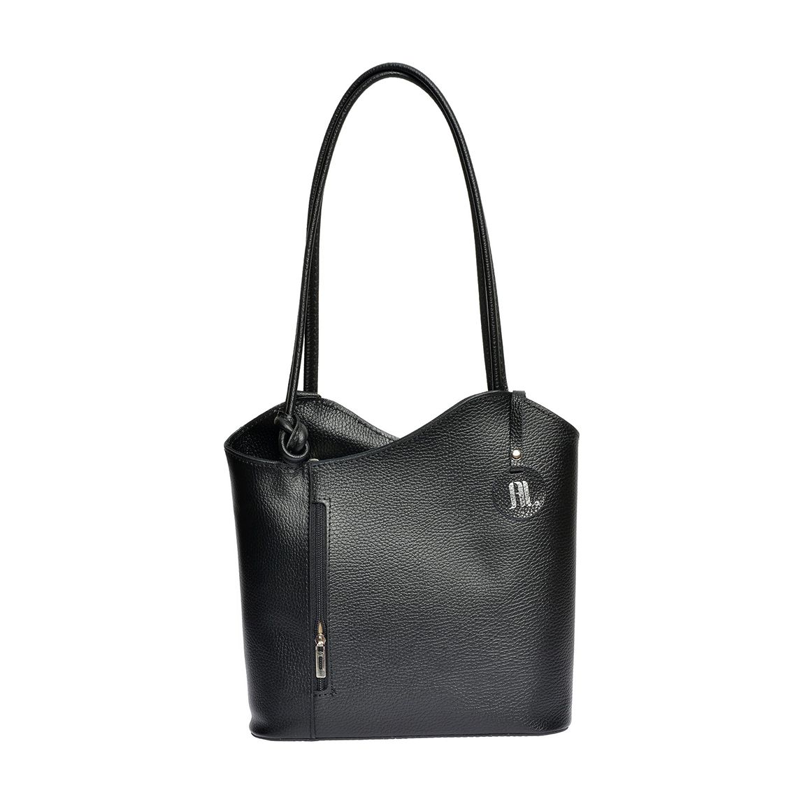 Anna Luchini Black Shoulder Bag main product photo
