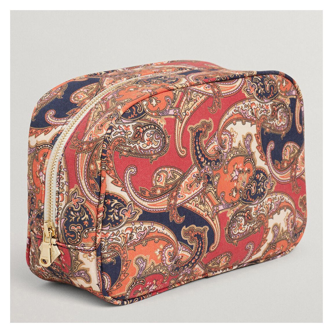 Multi Paisley Zip Wash Bag main product photo
