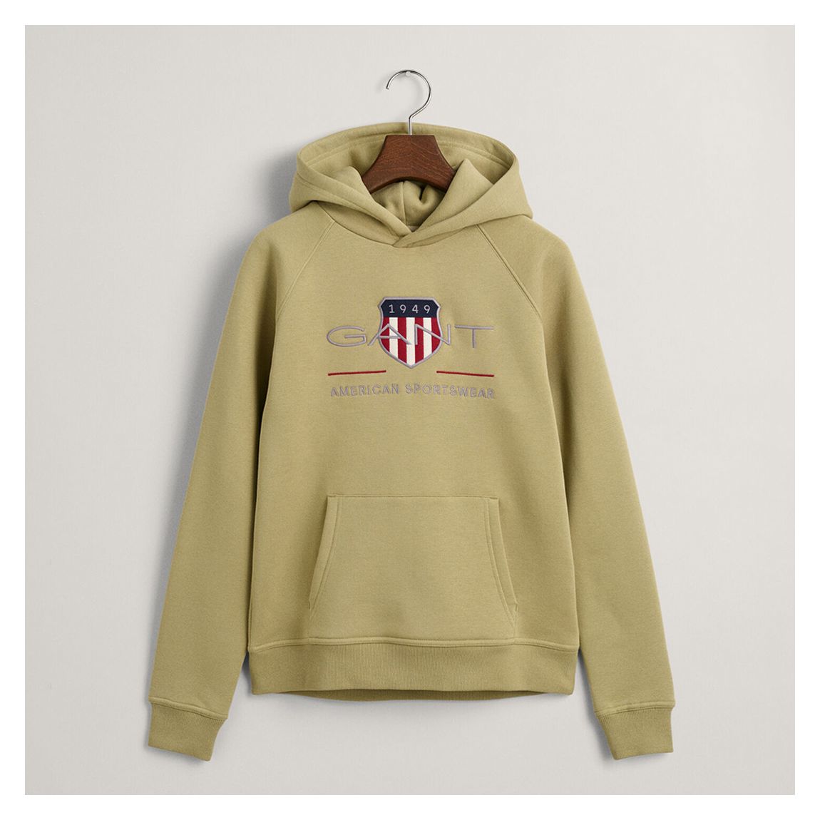 Teen's Camel Archive Shield Hoodie main product photo
