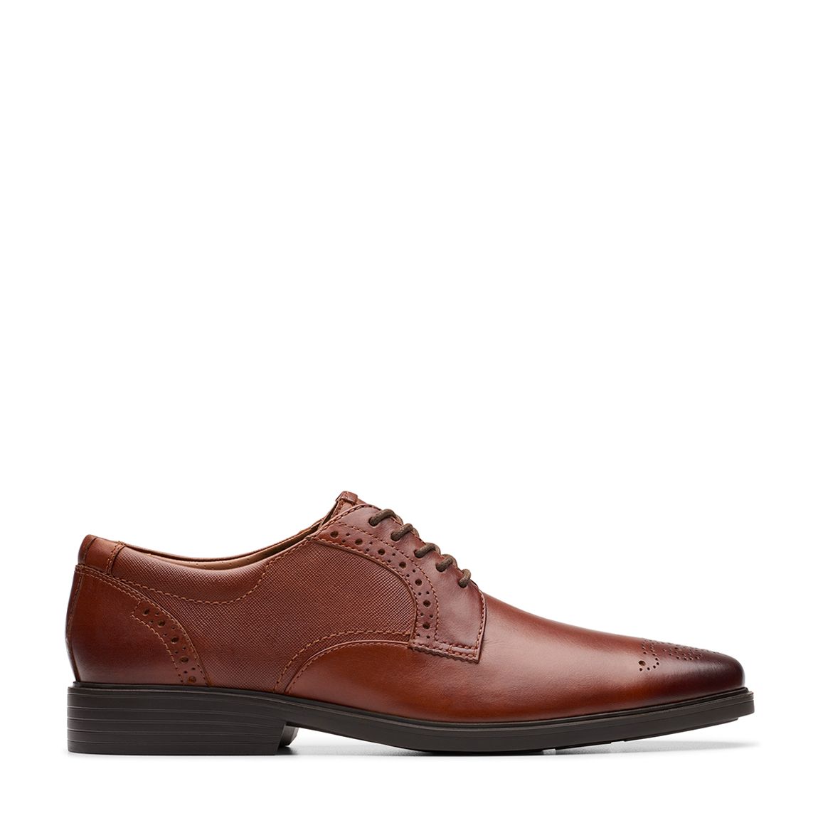 Men's Tan Clarkslite Tie Combination Derby Shoes main product photo