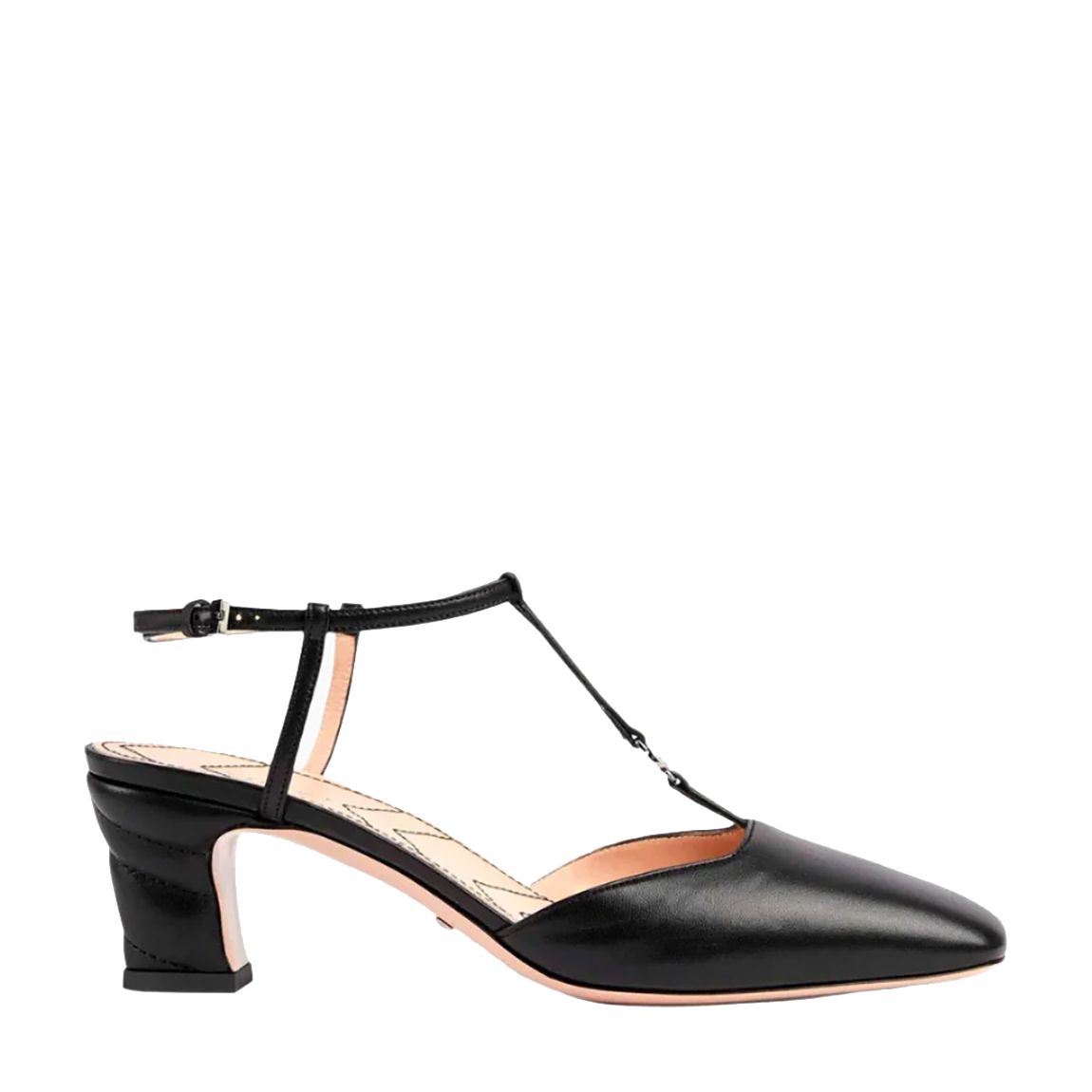 Black Marmont Leather Pumps main product photo