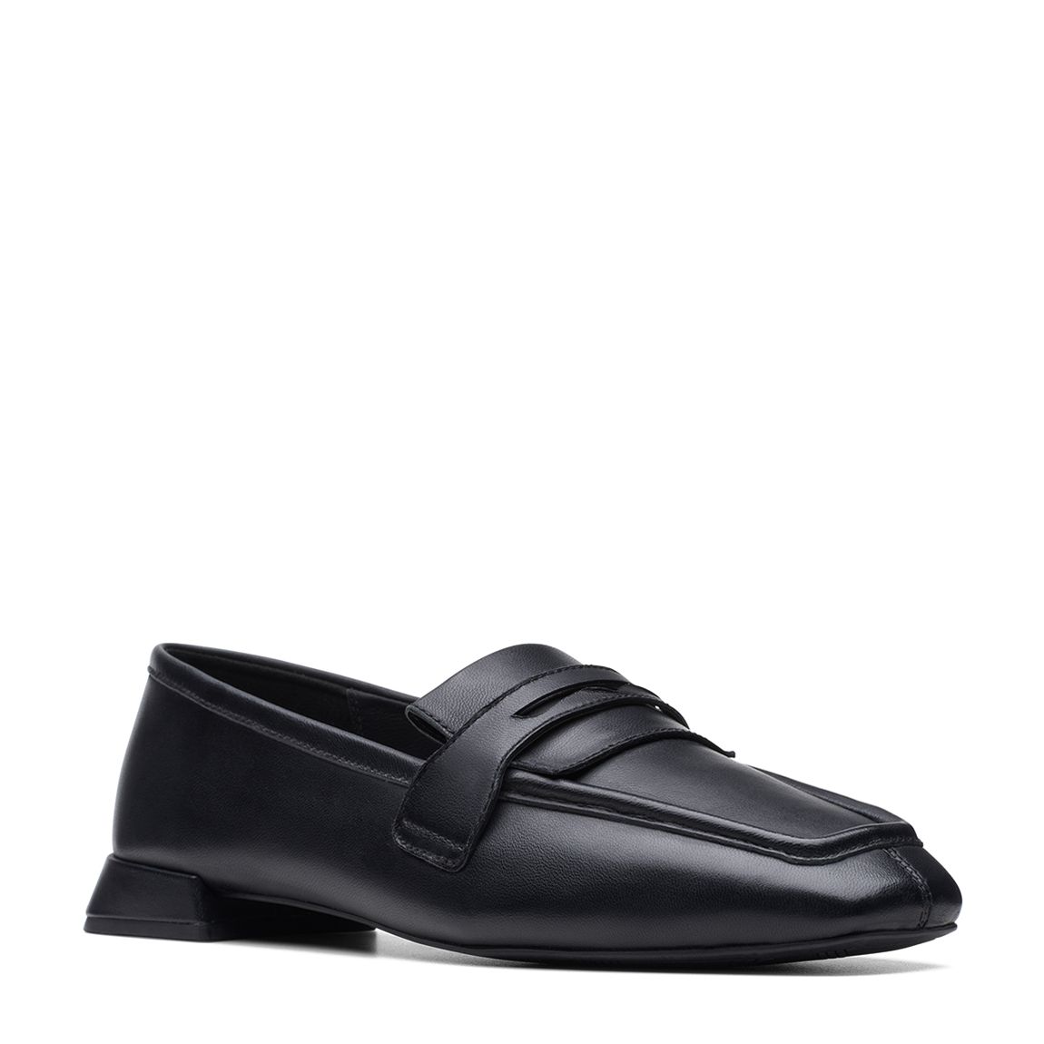 Women's Black Ubree 15 Surf Leather Loafers main product photo