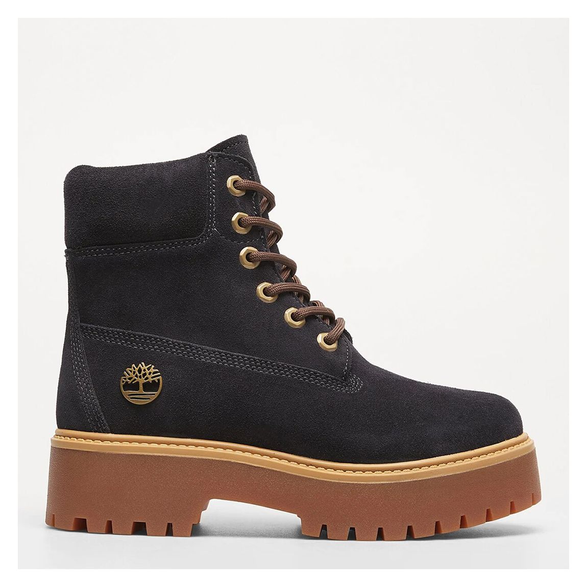 Women's Navy Stone Street Waterproof Ankle Boots main product photo