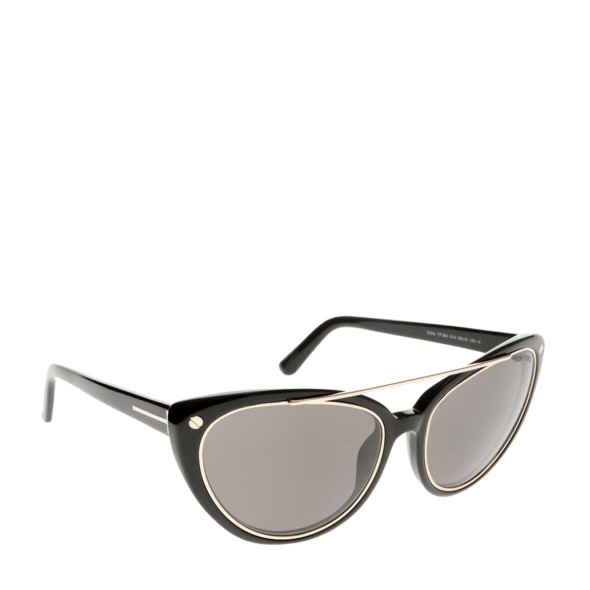 Women's Black Tom Ford Sunglasses 58mm main product photo