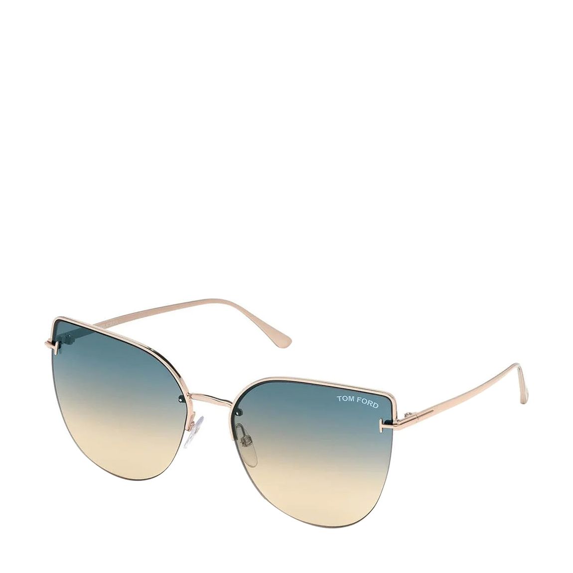 Women's Gold Tom Ford Sunglasses 60mm main product photo