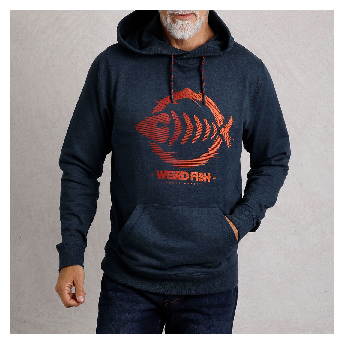 Navy Bryant Graphic Hoodie main product photo
