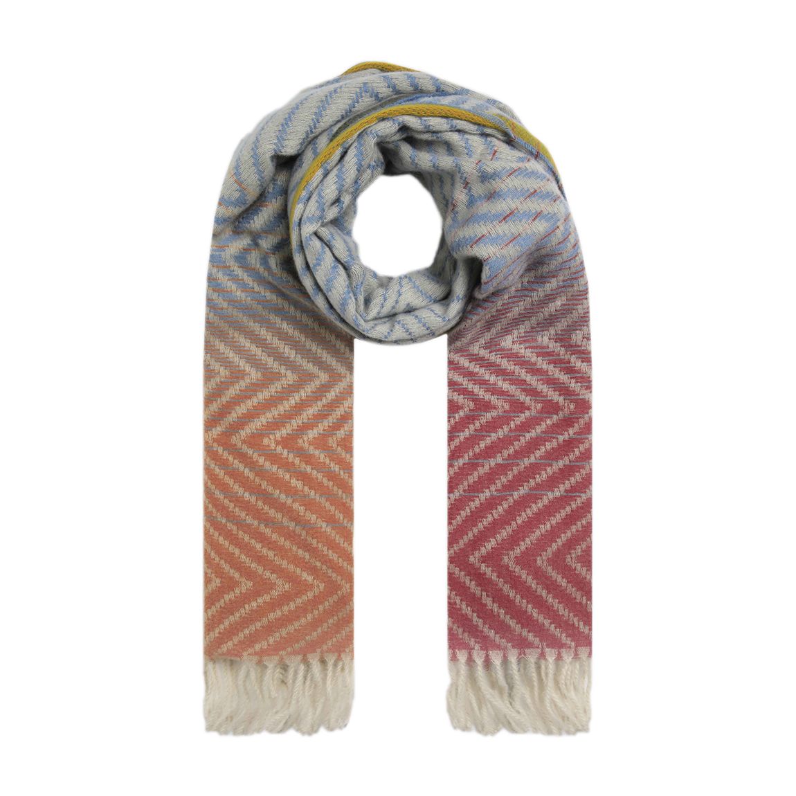 Multi Jadida Zig Zag Scarf main product photo