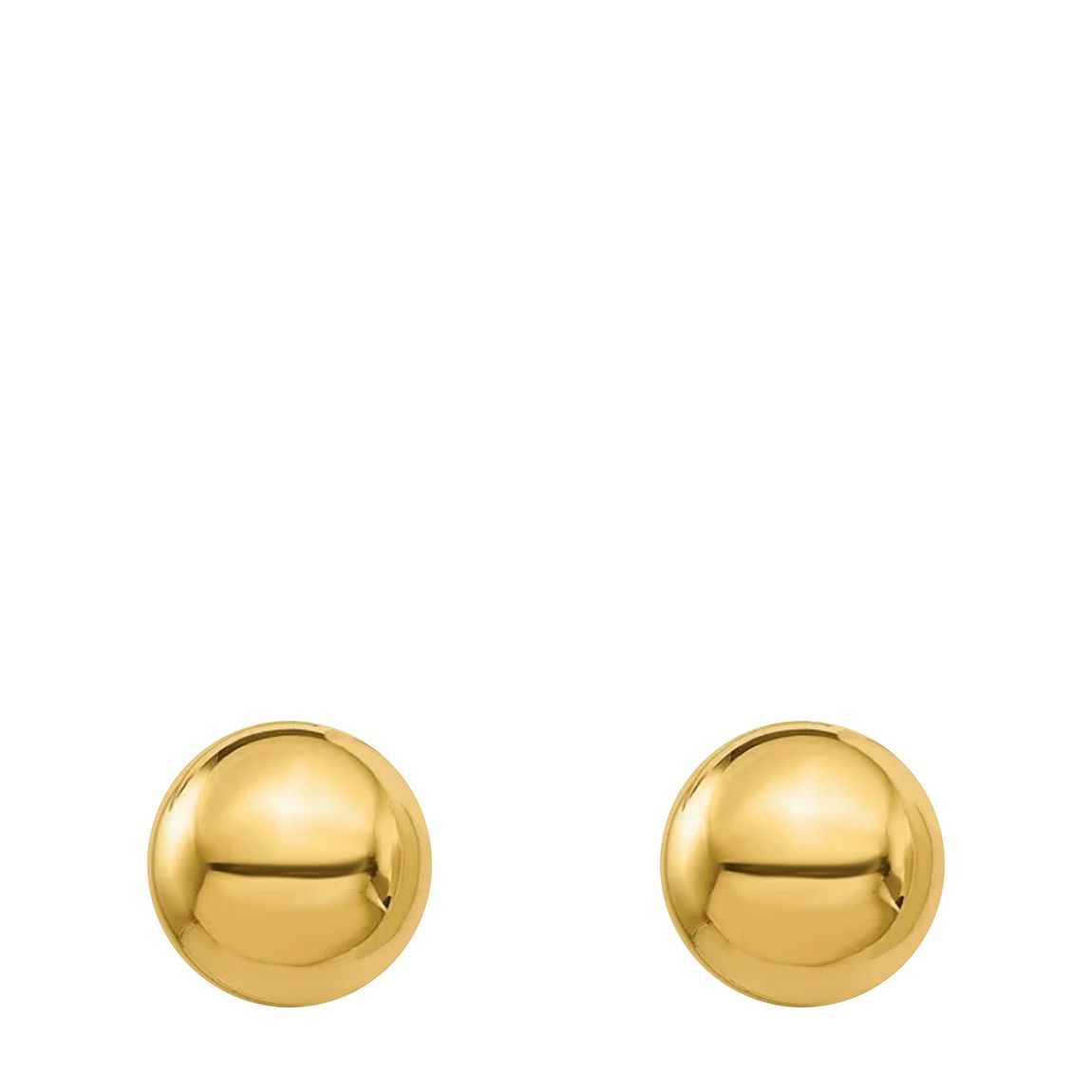 18K Gold Polished Earrings main product photo