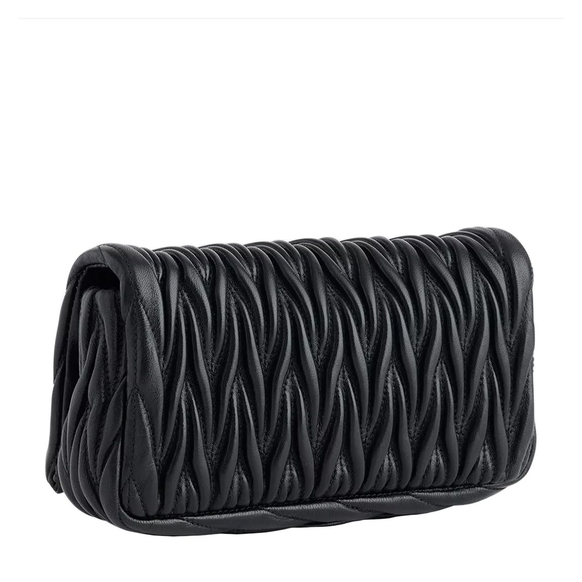 Black Miu Miu Leather Top-Handle Bag main product photo