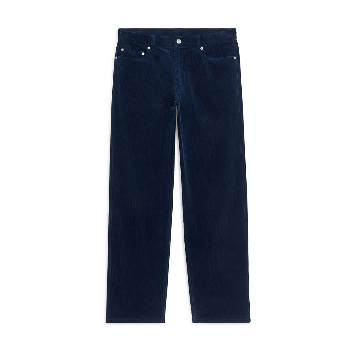 Men's Navy Corduroy Trousers main product photo