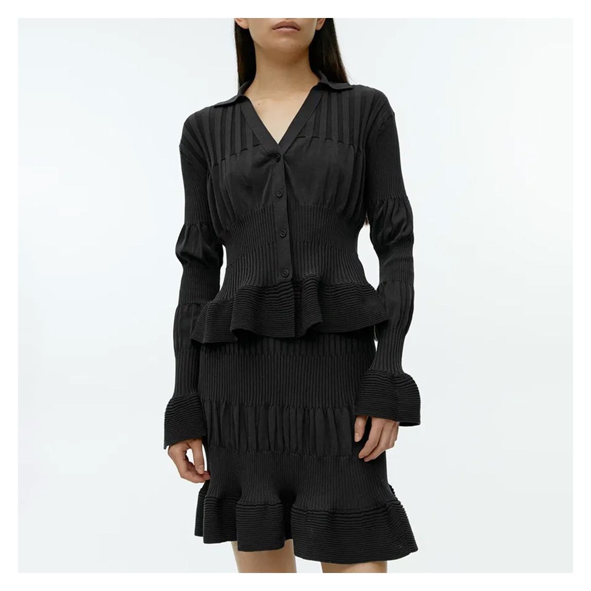Black Sinched Skirt main product photo