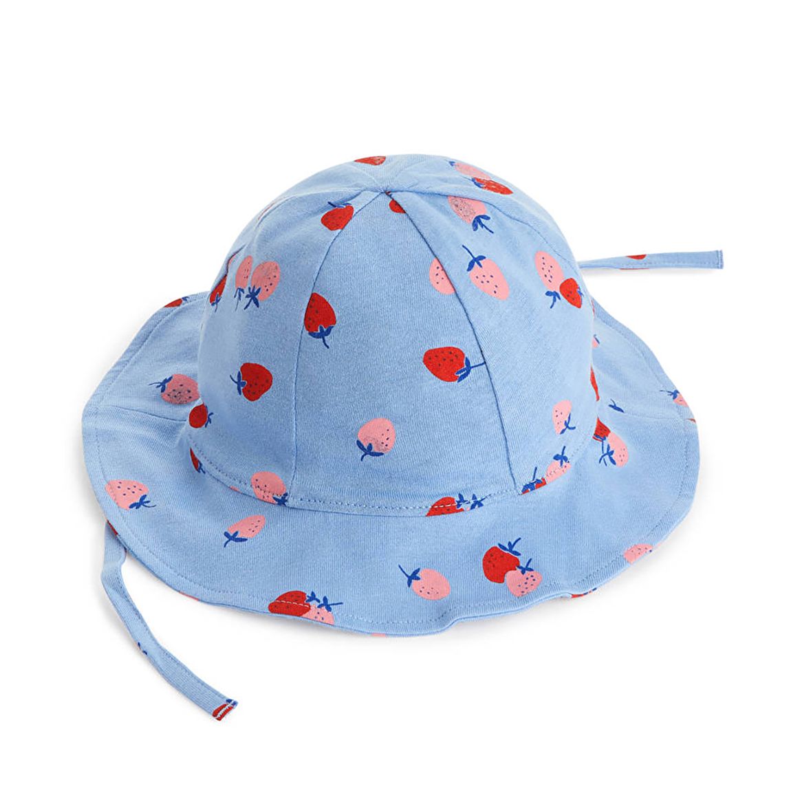 Baby's Blue Printed Sun Hat main product photo