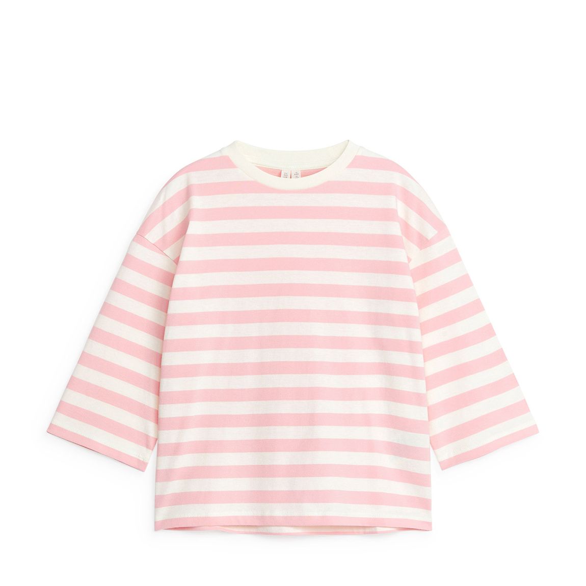 Kid's Pink Striped T-Shirt main product photo