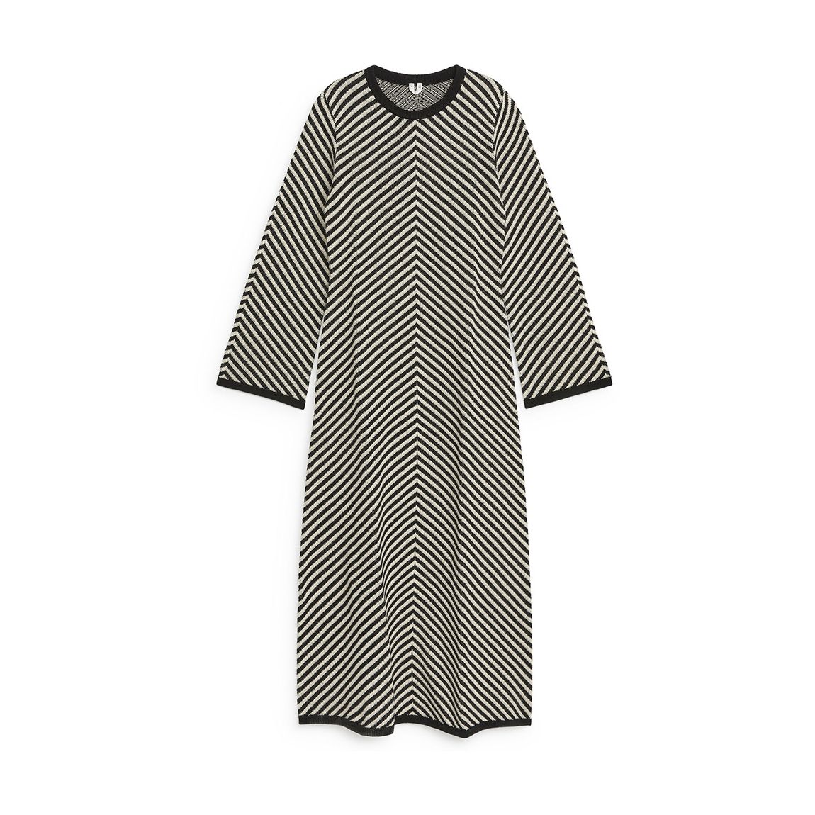 Brown Striped Dress main product photo