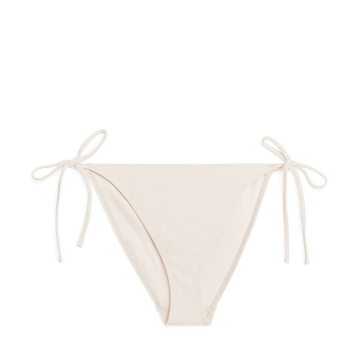 Cream Tie Bikini Bottom main product photo