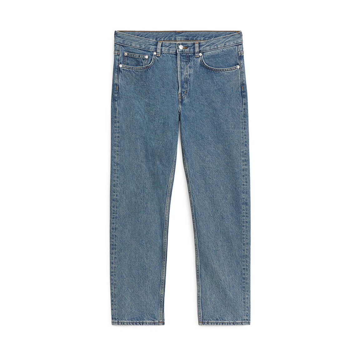 Men's Mid Blue Jeans main product photo
