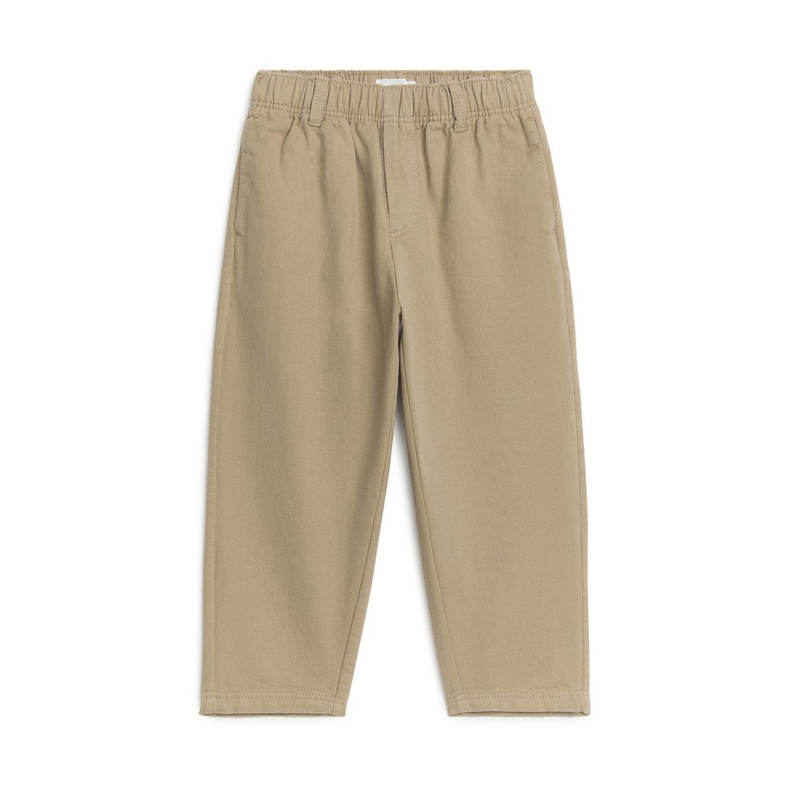 Kid's Beige Tapered Trousers main product photo