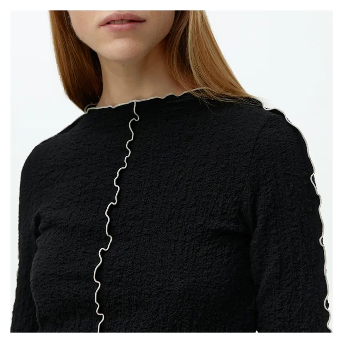 Black Fluffy Jumper main product photo