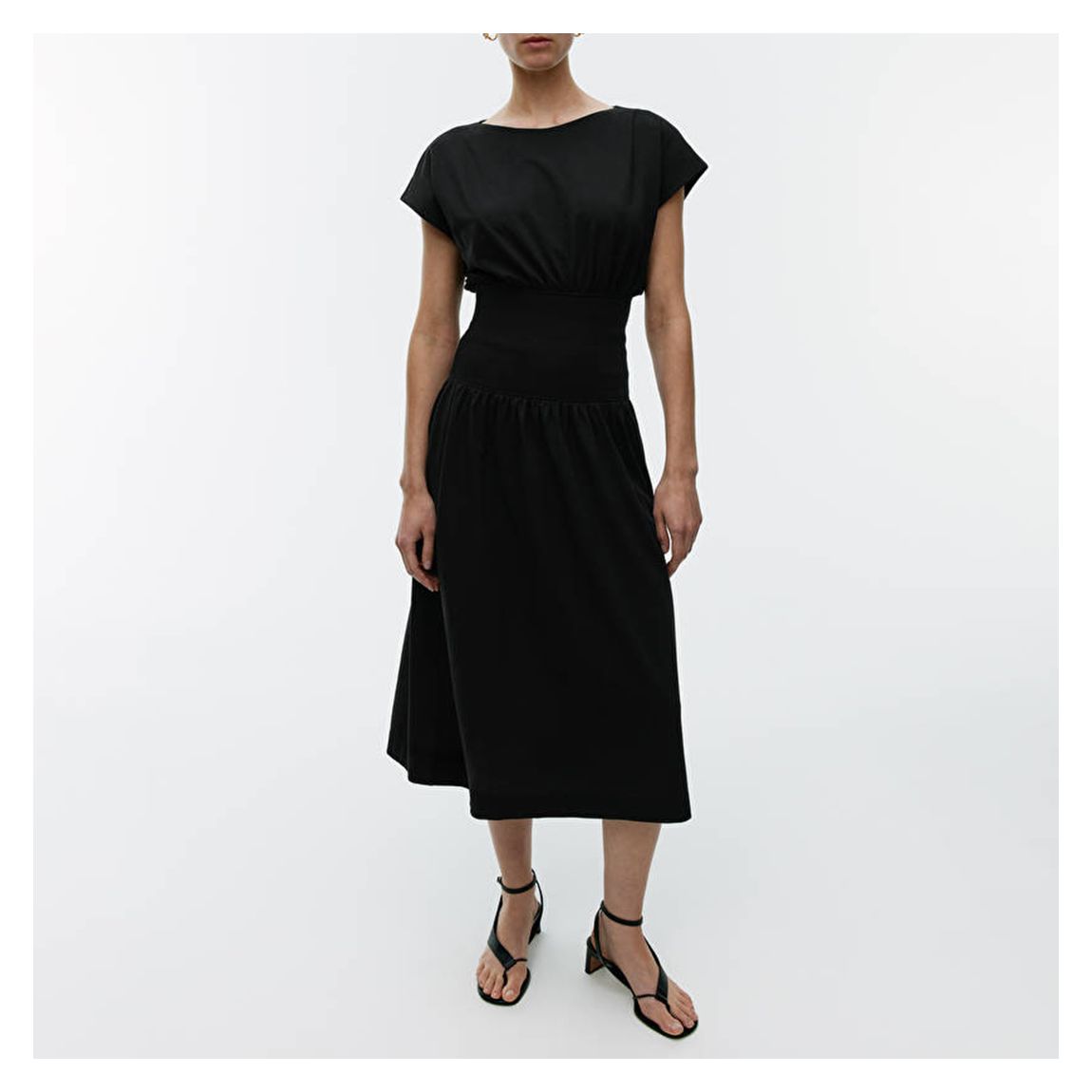 Black Shawl Dress main product photo