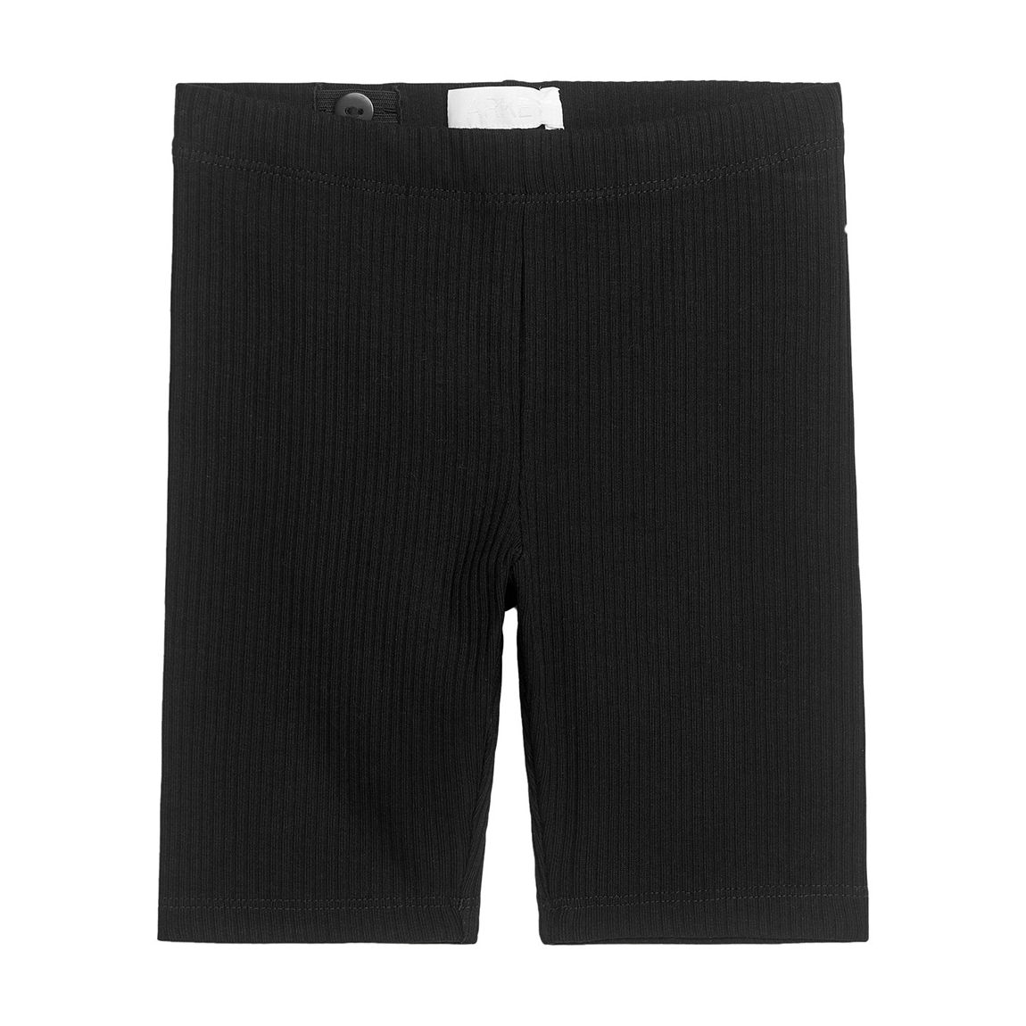 Kid's Black Ribbed Leggings main product photo
