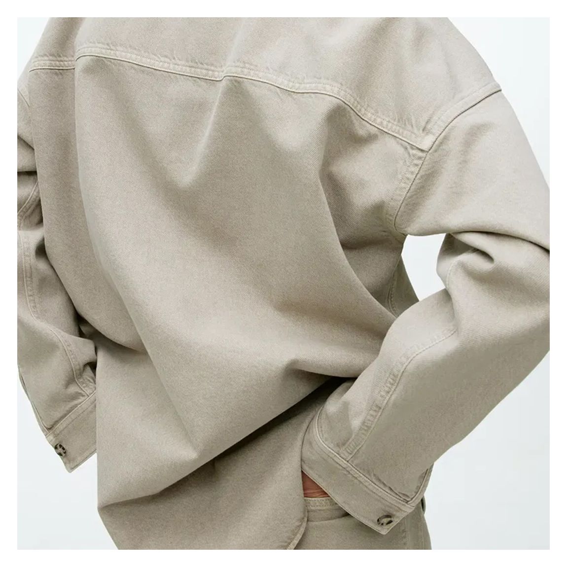 Stone Oversized Shirt main product photo