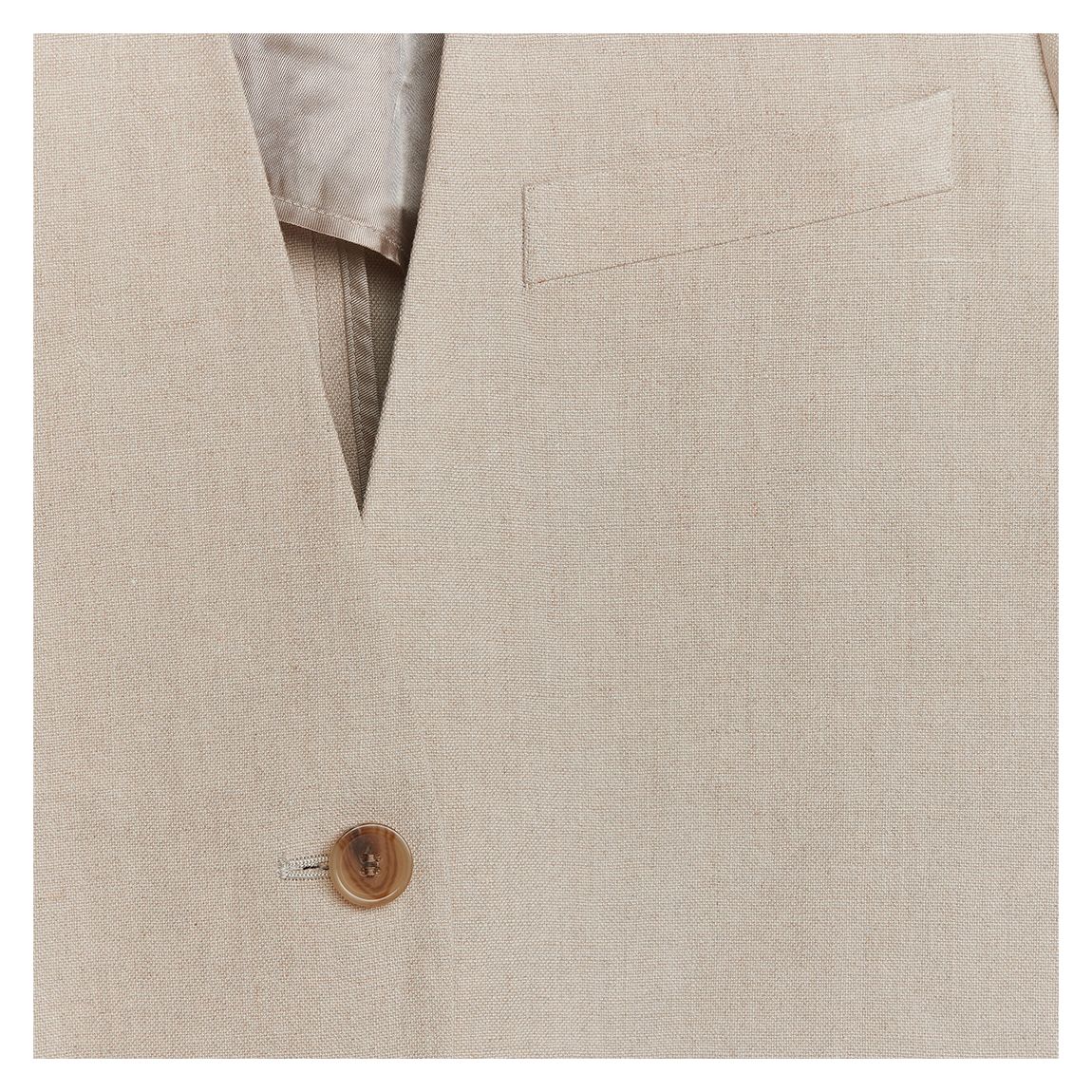 Beige Oversized Blazer main product photo