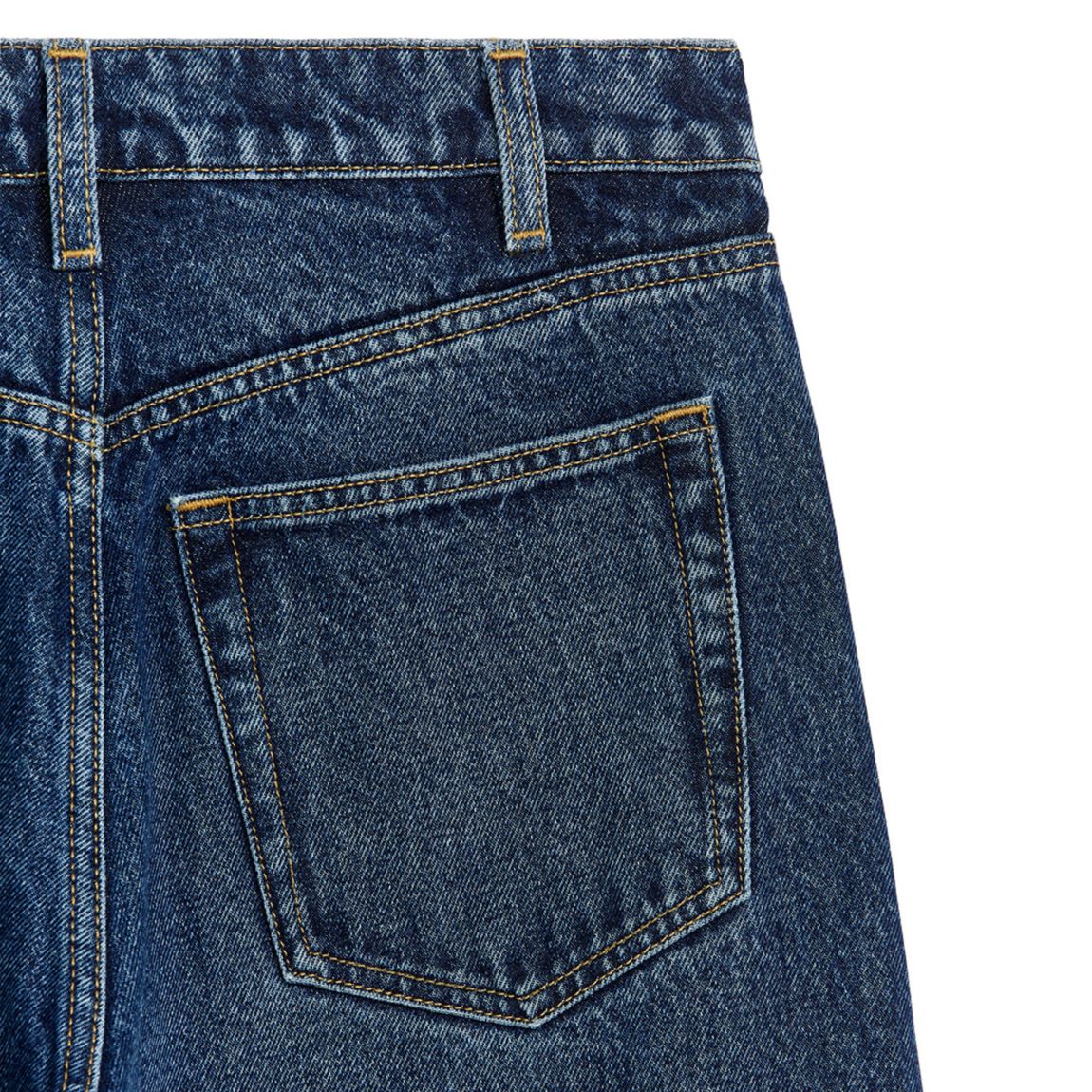 Indigo Washed Wide Leg Jean main product photo
