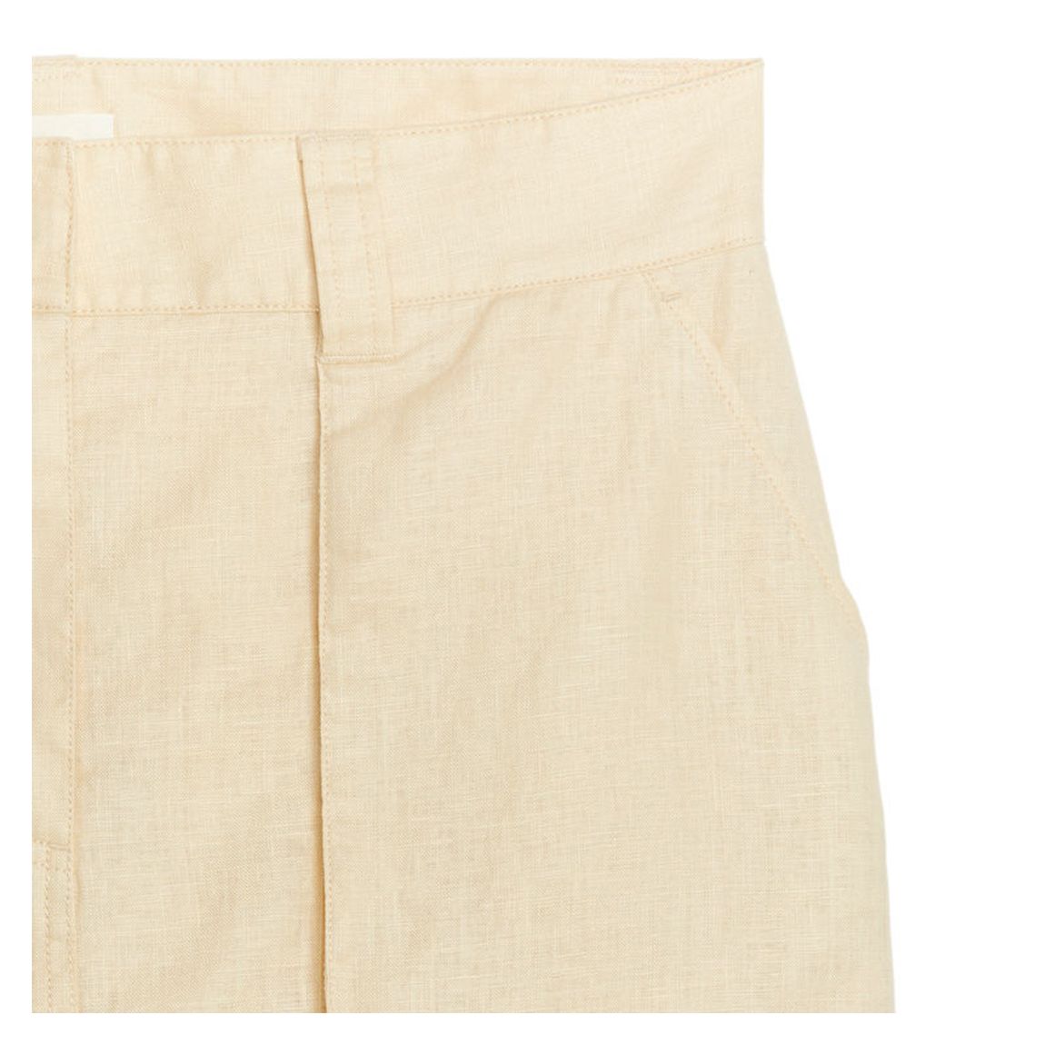 Beige Cargo Mini Skirt main product photo