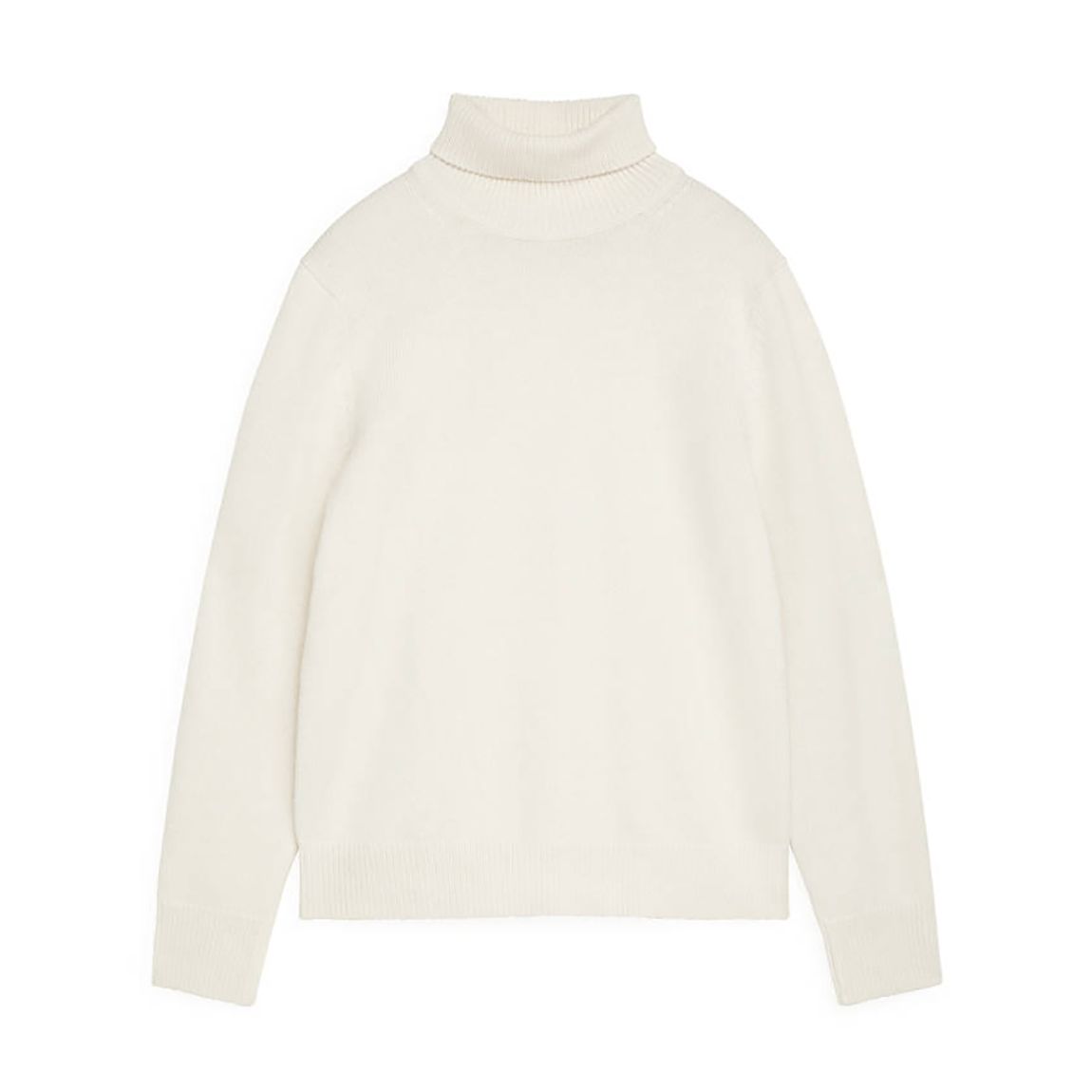 Men's Ivory Knit Turtleneck main product photo