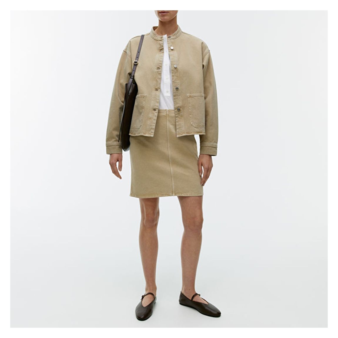 Beige Utility Skirt main product photo