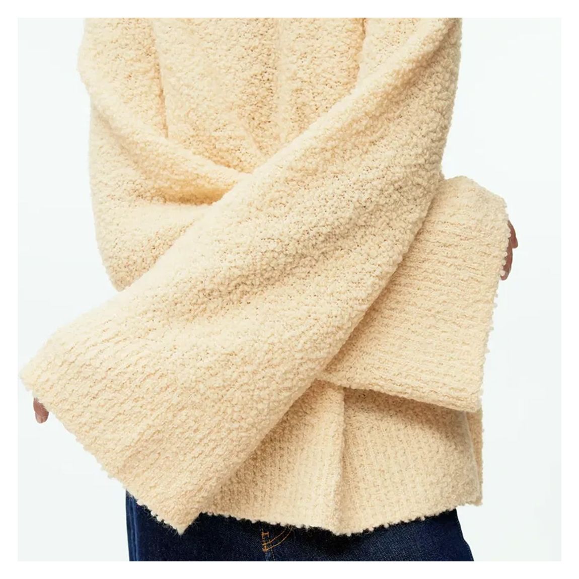 Cream Oversized Jumper main product photo