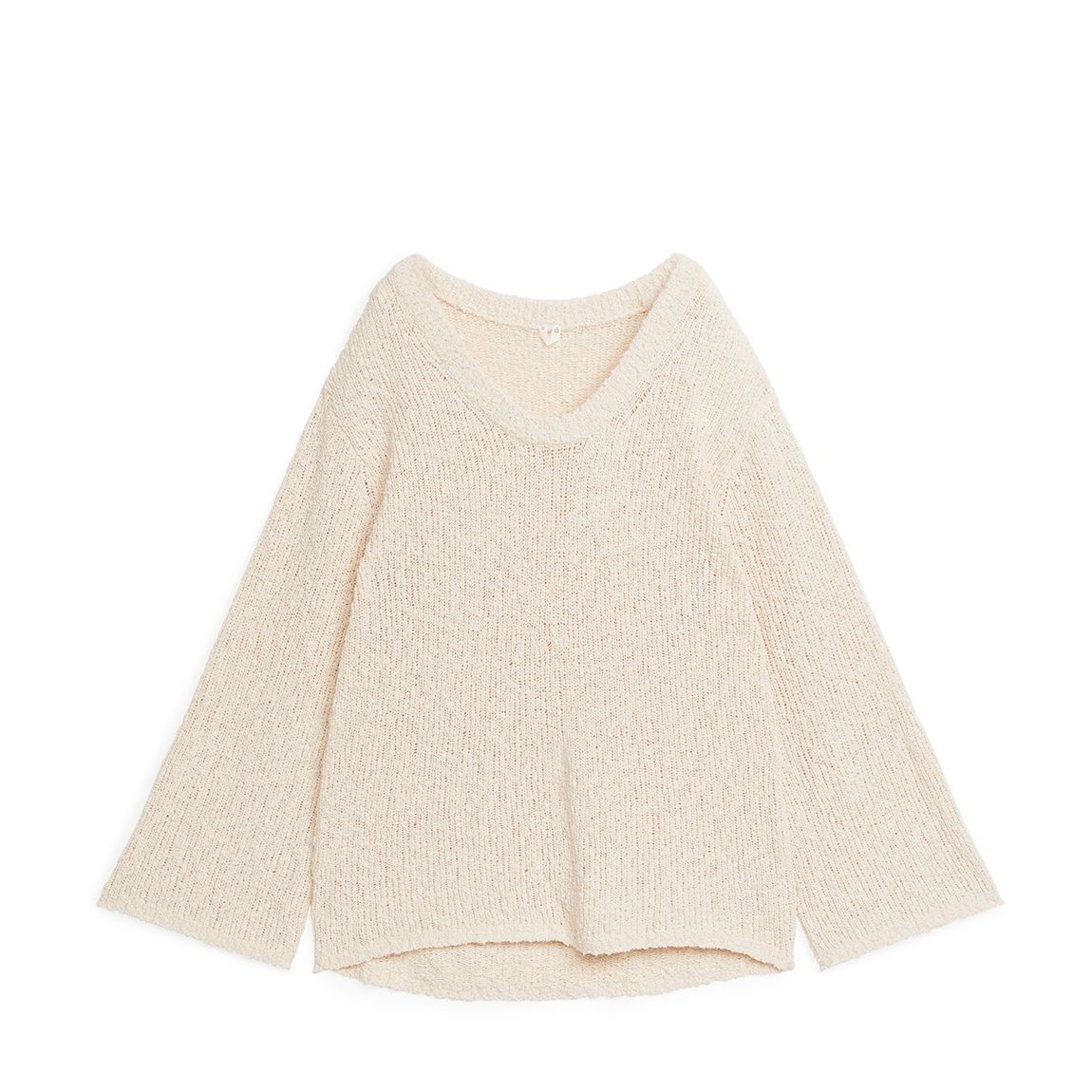 Beige Oversized Jumper main product photo
