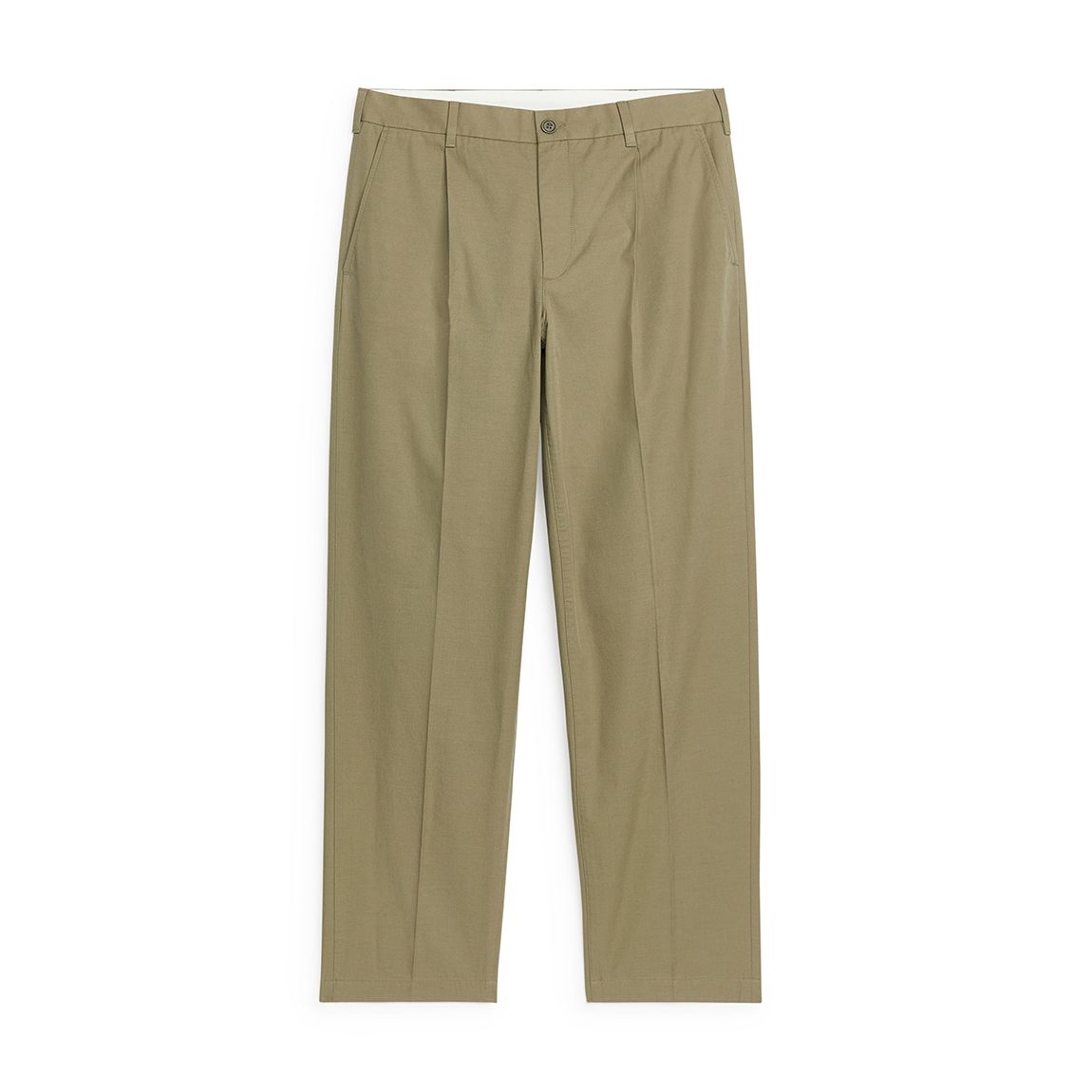 Men's Beige Chino Trousers main product photo