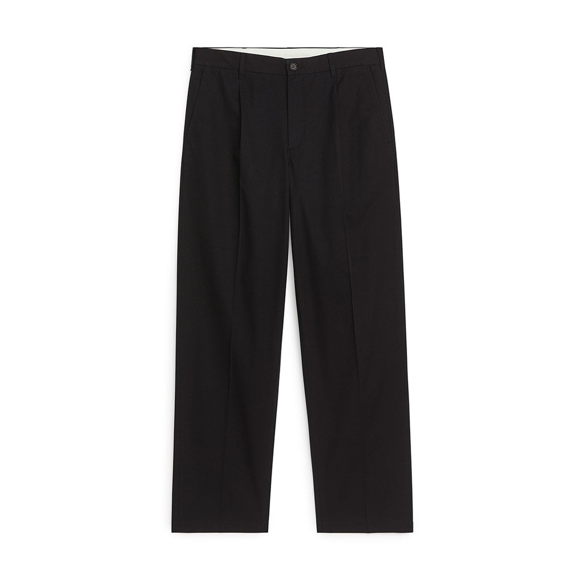 Men's Black Chino Trousers main product photo